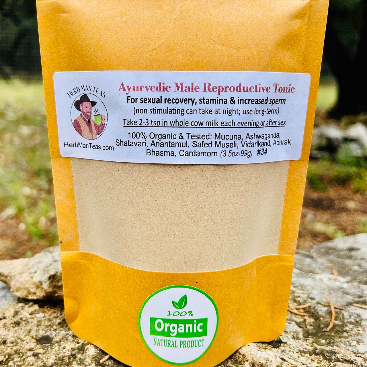 Male Reproductive Tonic with Shilajit