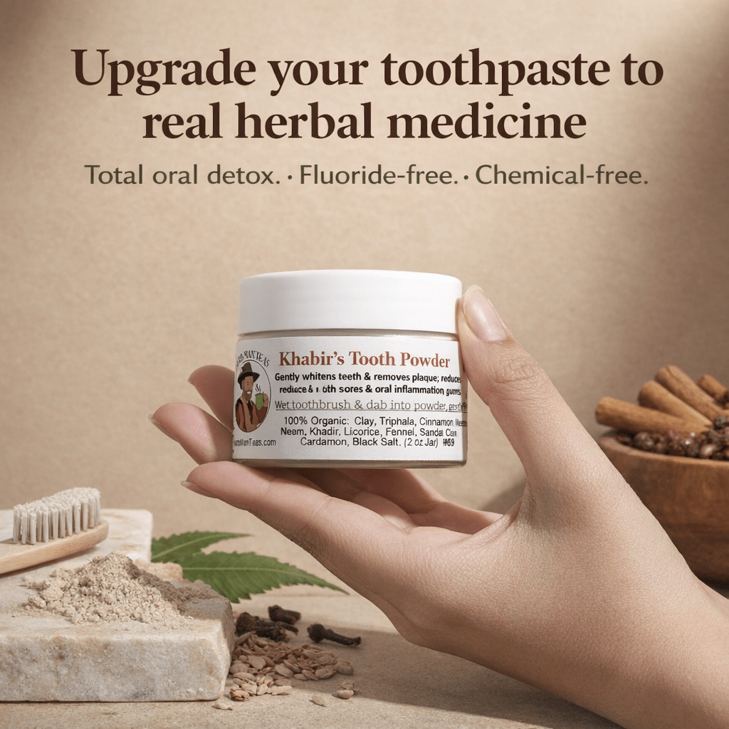 Khabir's Tooth Powder - Herb Man Teas