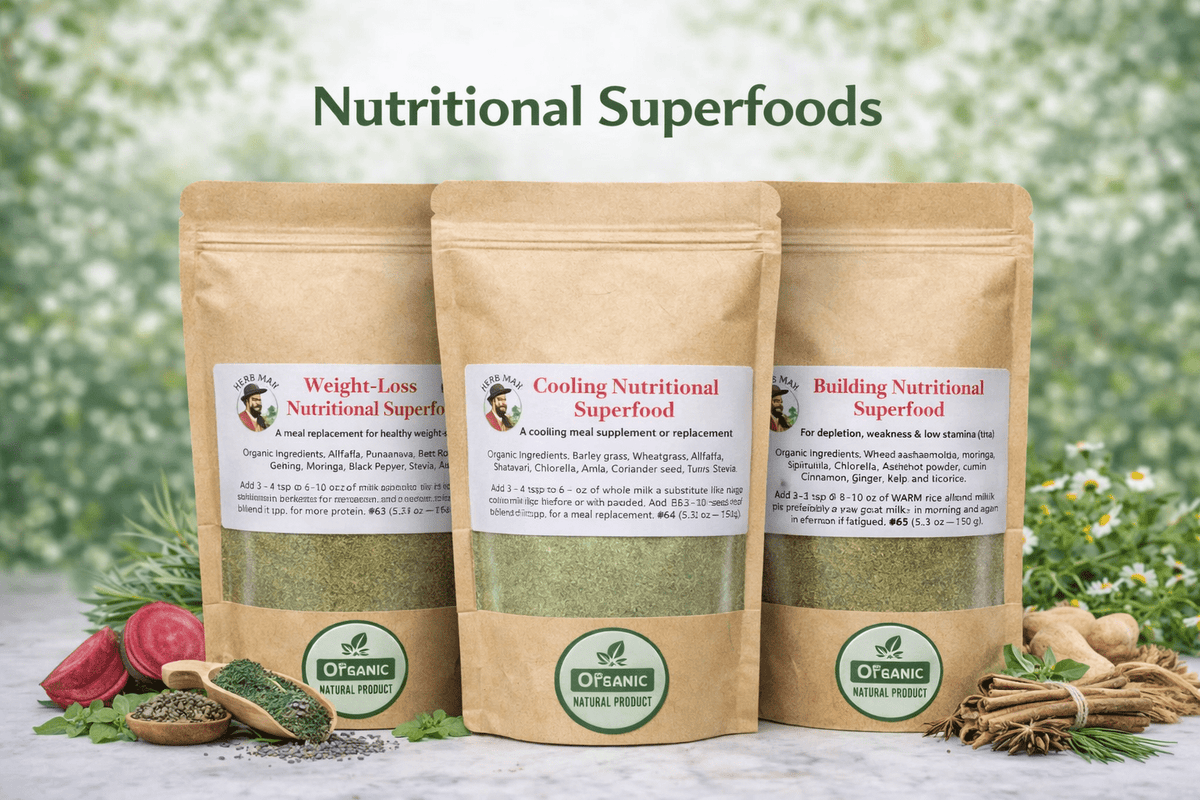 Superfood Formulas - Herb Man Teas