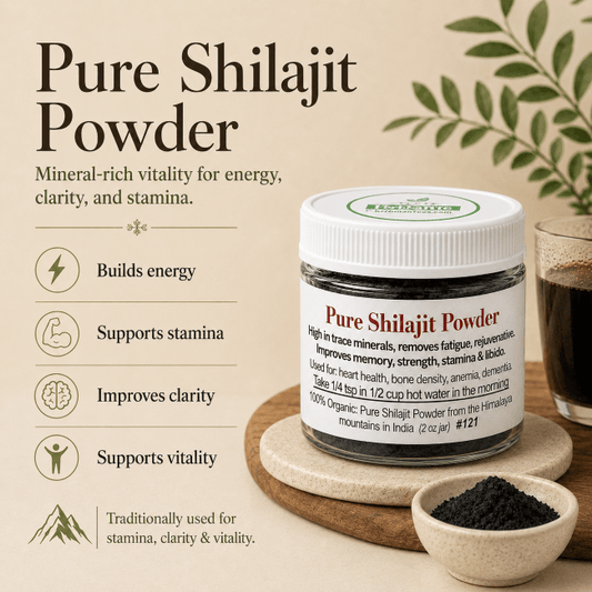 SHILAJIT POWDER (pure) - Herb Man Teas