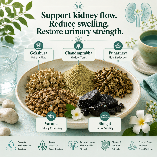 Kidney Cleanse Formula - Vata/kapha version