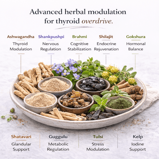 Hyperthyroid Recovery Tonic with Kelp - Herb Man Teas