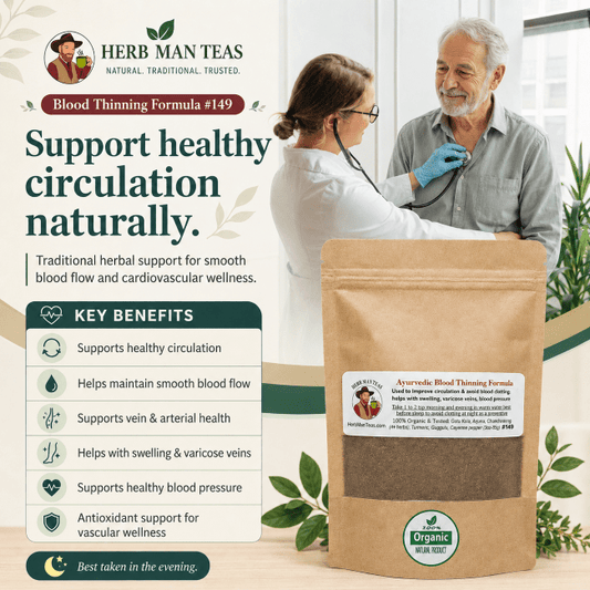 Blood Thinning Formula - Herb Man Teas