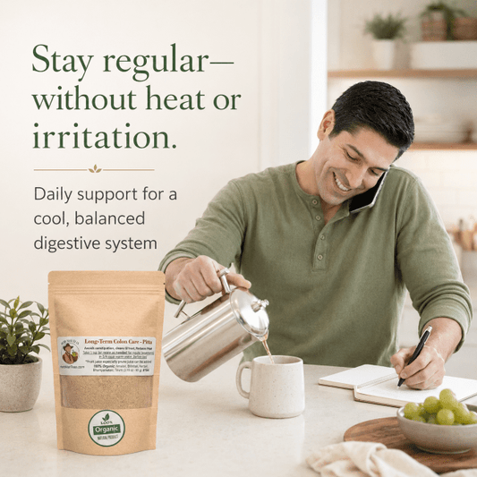 LONG-TERM COLON CARE - Pitta version - Herb Man Teas