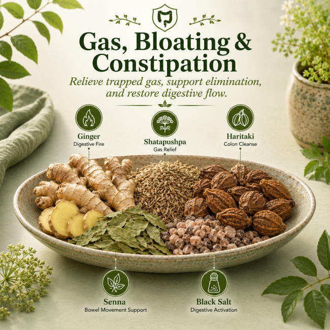 Gas, Bloating & Constipation Formula