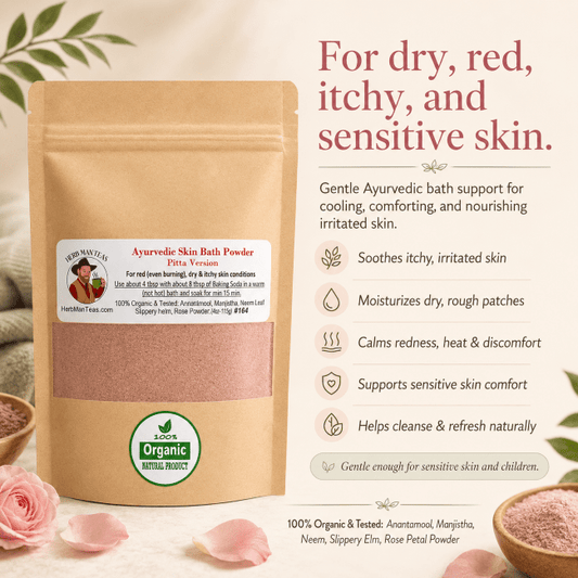 Soothing Skin Bath Powder - Herb Man Teas
