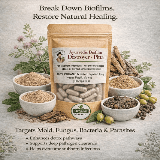 Biofilm Destroyer Formula - Pitta version - Herb Man Teas