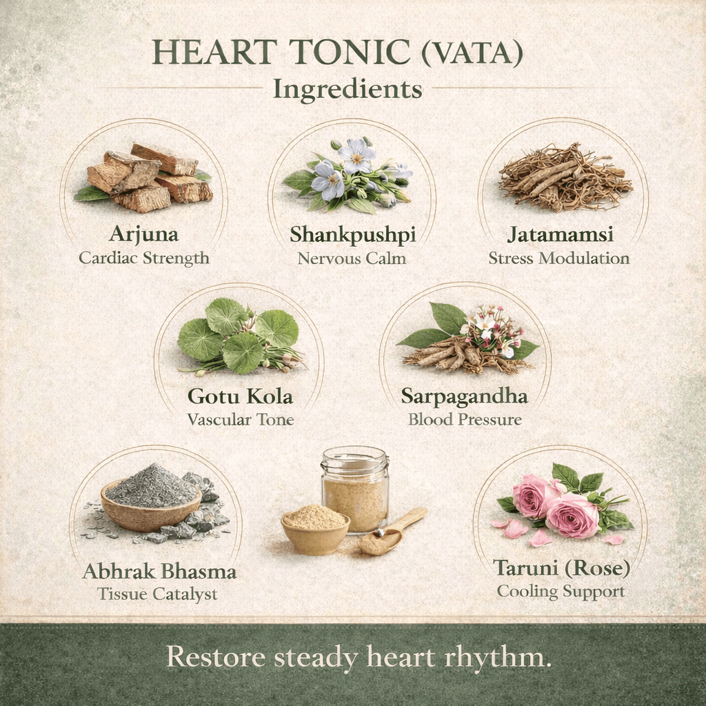 HEART TONIC - Vata Version - Herb Man Teas