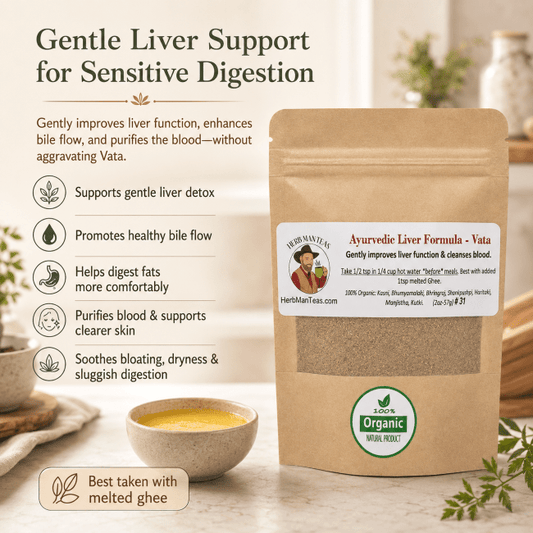 Liver Formula- Vata version - Herb Man Teas