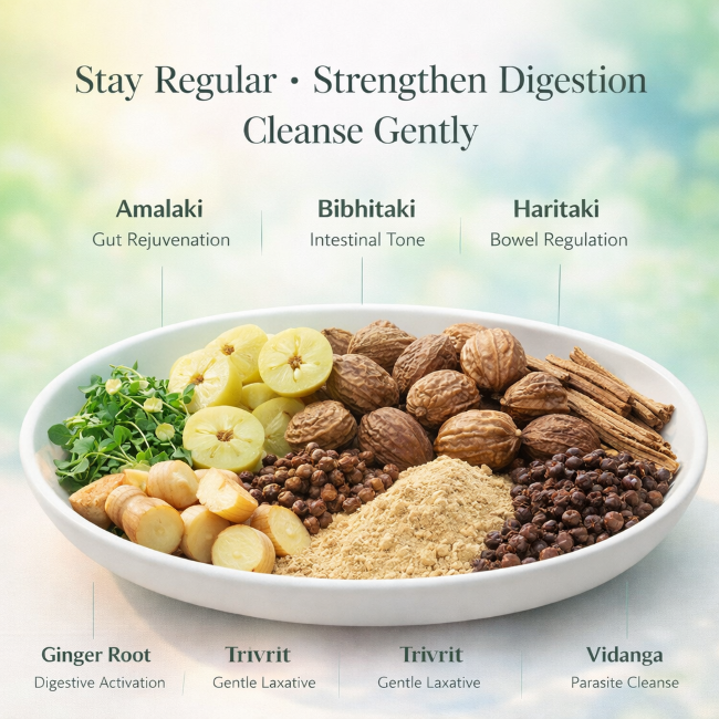 LONG-TERM COLON CARE - Vata & Kapha version