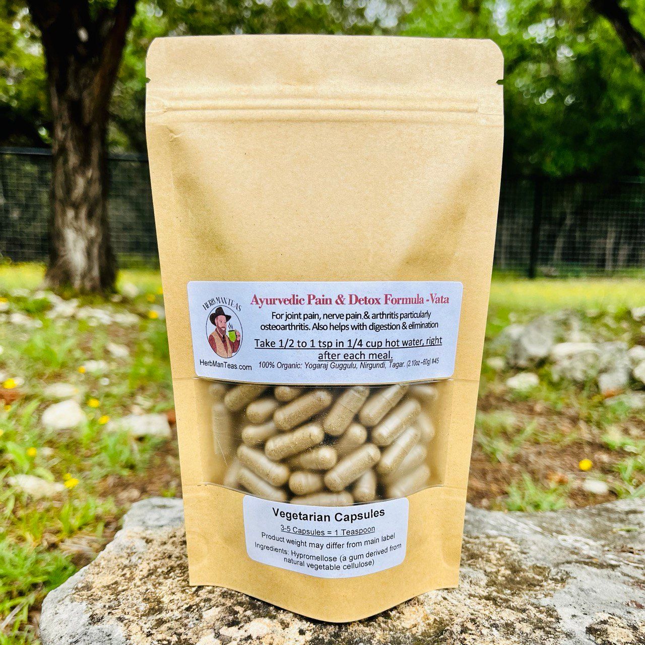 PAIN AND DETOX FORMULA - Vata Version