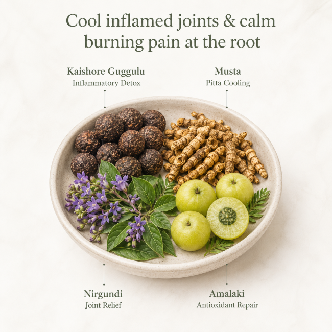 PAIN AND DETOX FORMULA - Pitta Version