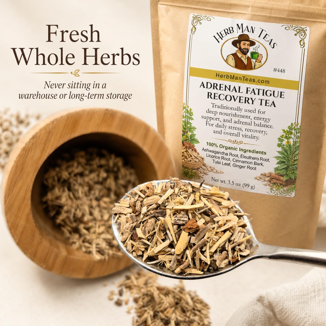 ADRENAL FATIGUE RECOVERY TEA