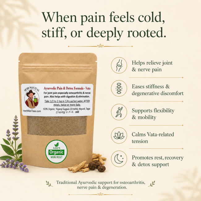 PAIN AND DETOX FORMULA - Vata Version