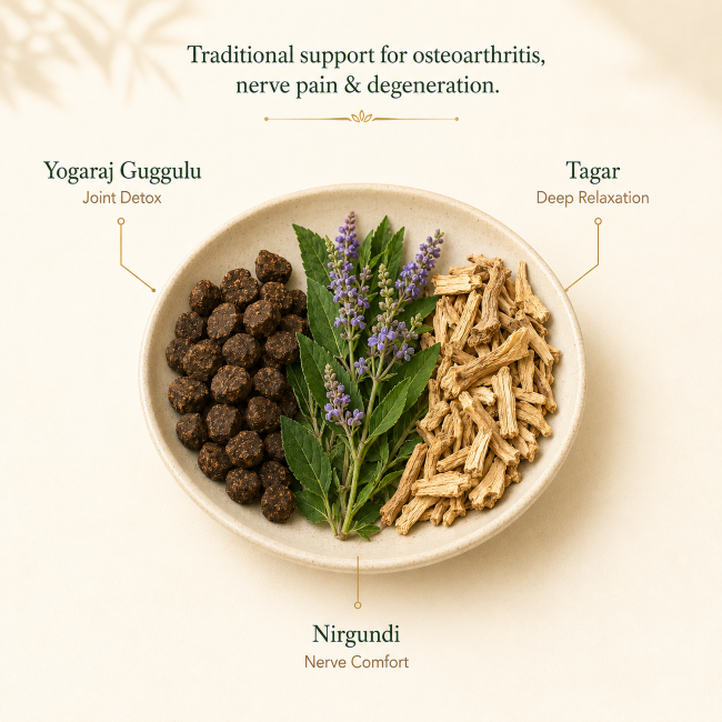 PAIN AND DETOX FORMULA - Vata Version