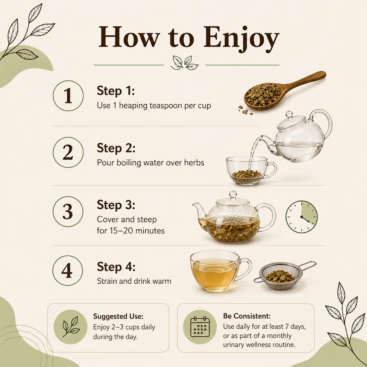 UTI TEA - Herb Man Teas