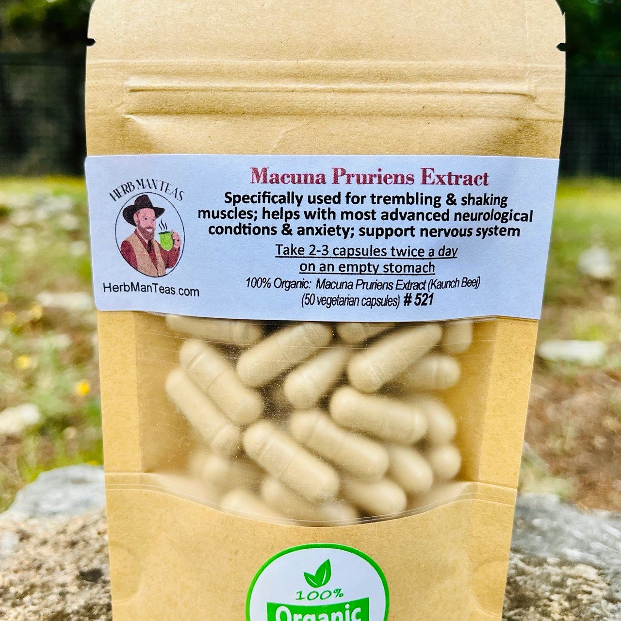 Macuna Pruriens Extract Capsules