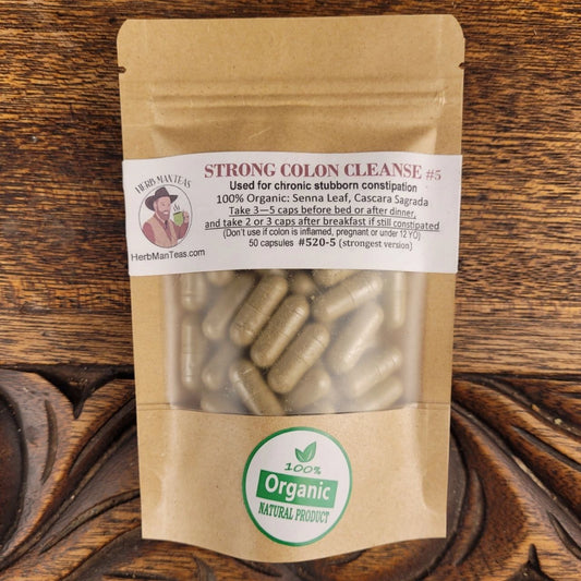 COLON CLEANSE CAPSULES (Strong)