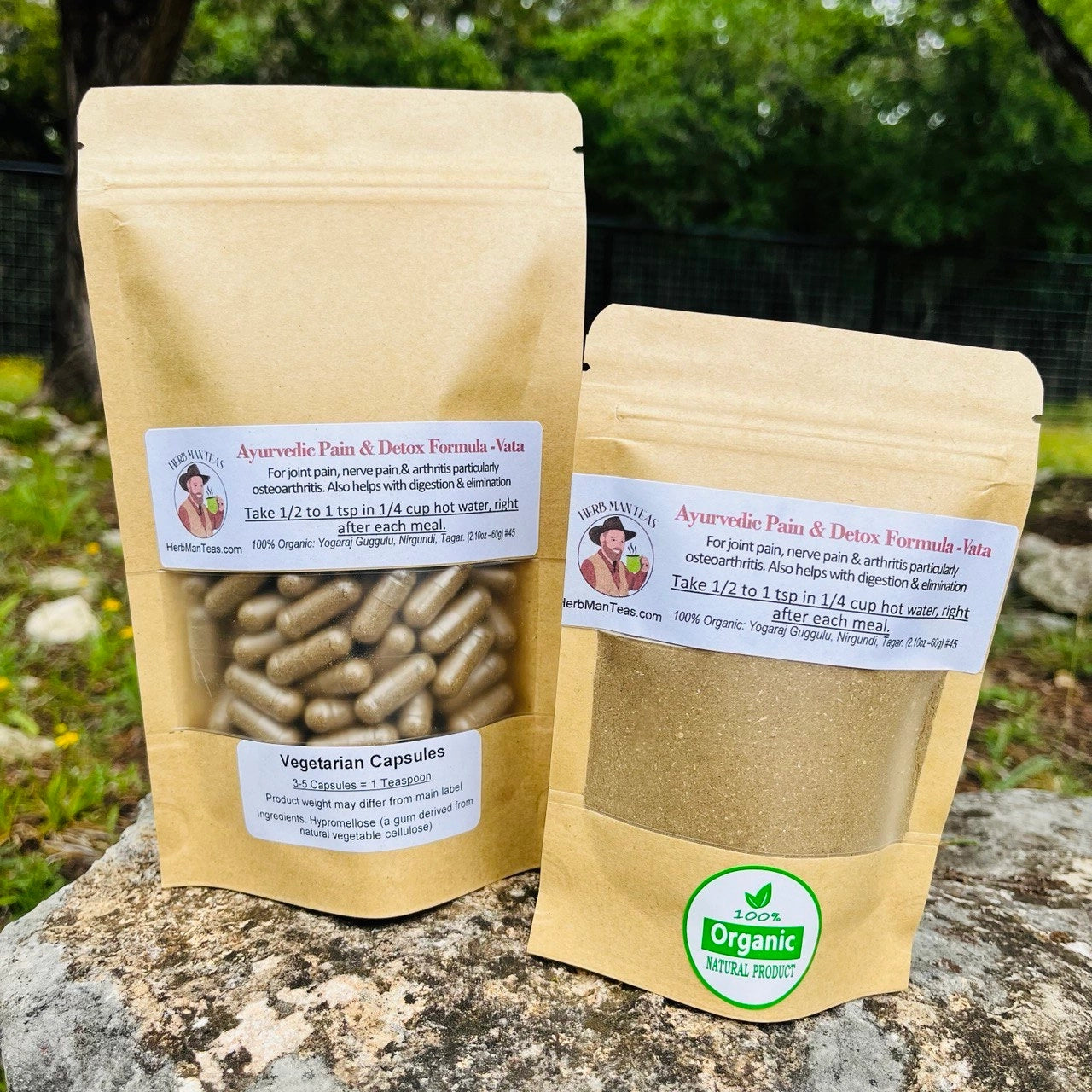 PAIN AND DETOX FORMULA - Vata Version