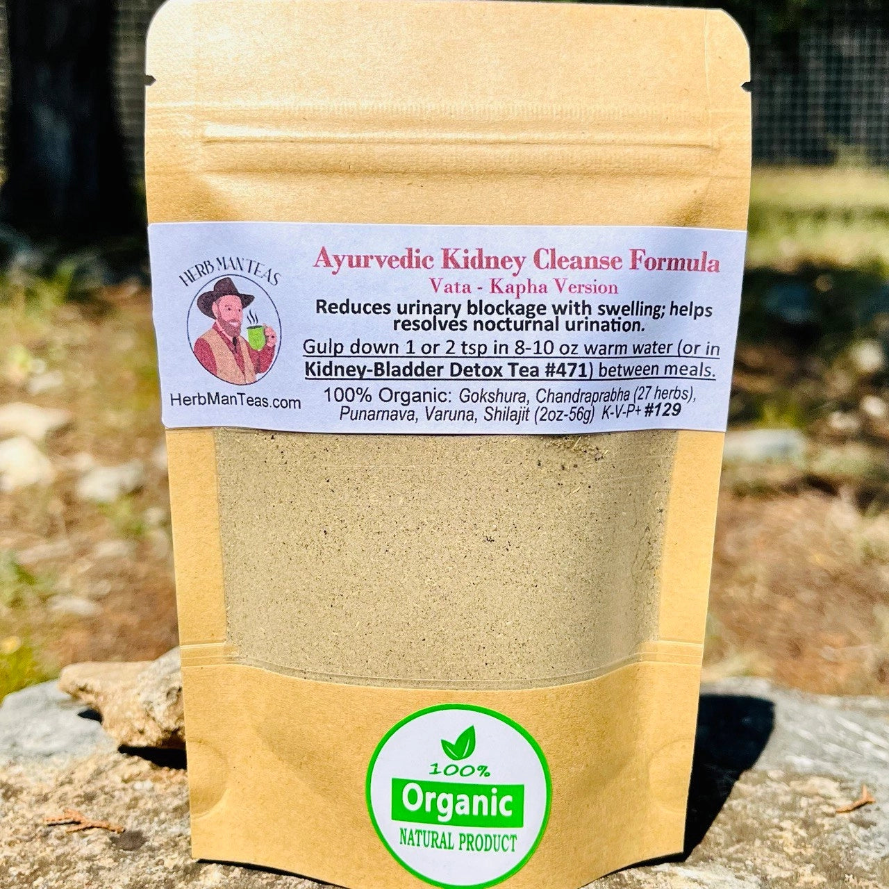 Kidney Cleanse Formula - Vata/kapha version