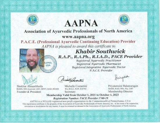 Gift an Initial Appointment with Khabir – $145