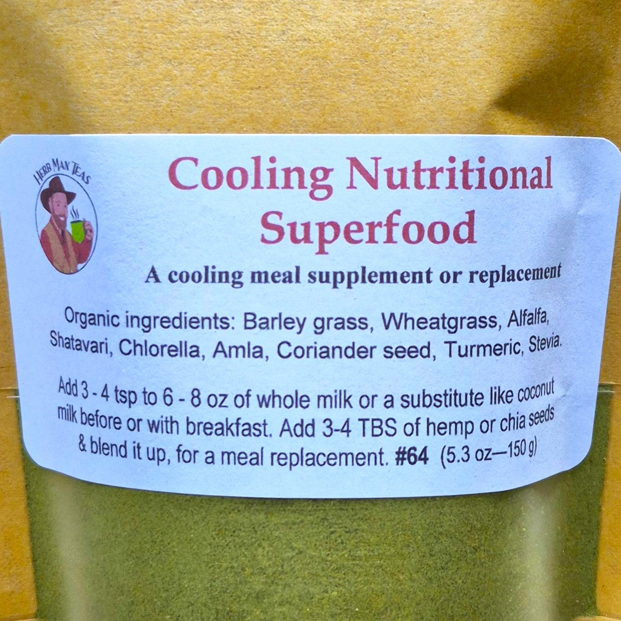 NUTRITIONAL SUPER FOOD POWDER - Pitta balancing version