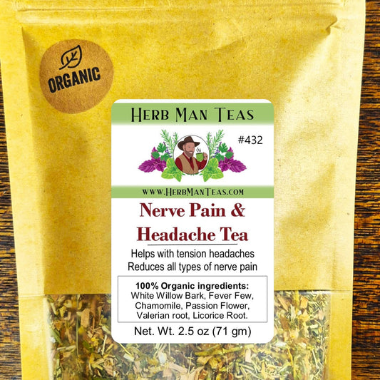 NERVE PAIN  & HEADACHE TEA