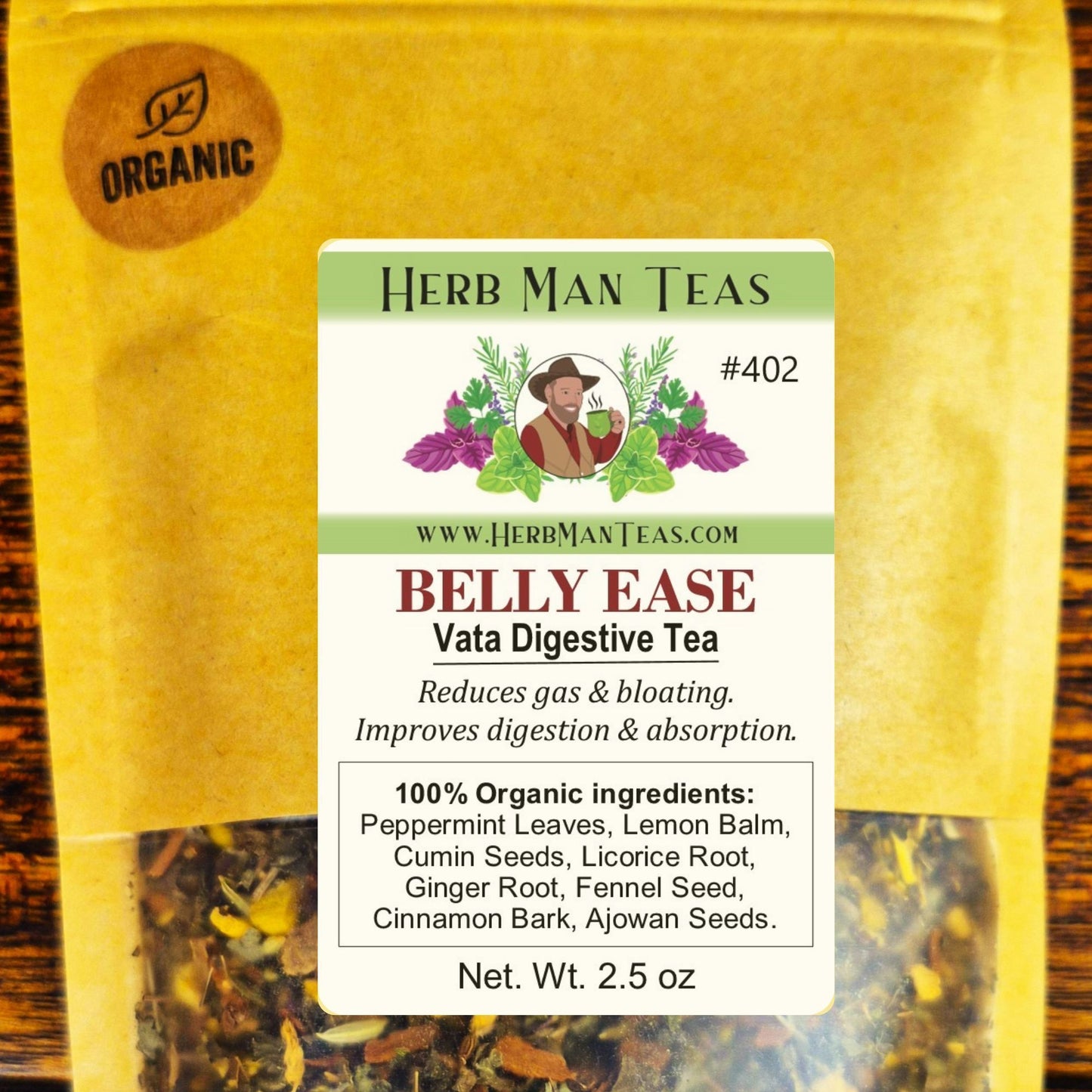 BELLY EASE DIGESTIVE TEA