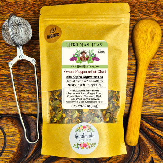 SWEET PEPPERMINT CHAI TEA