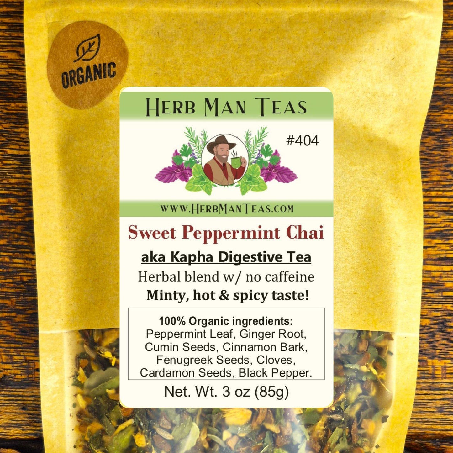 SWEET PEPPERMINT CHAI TEA