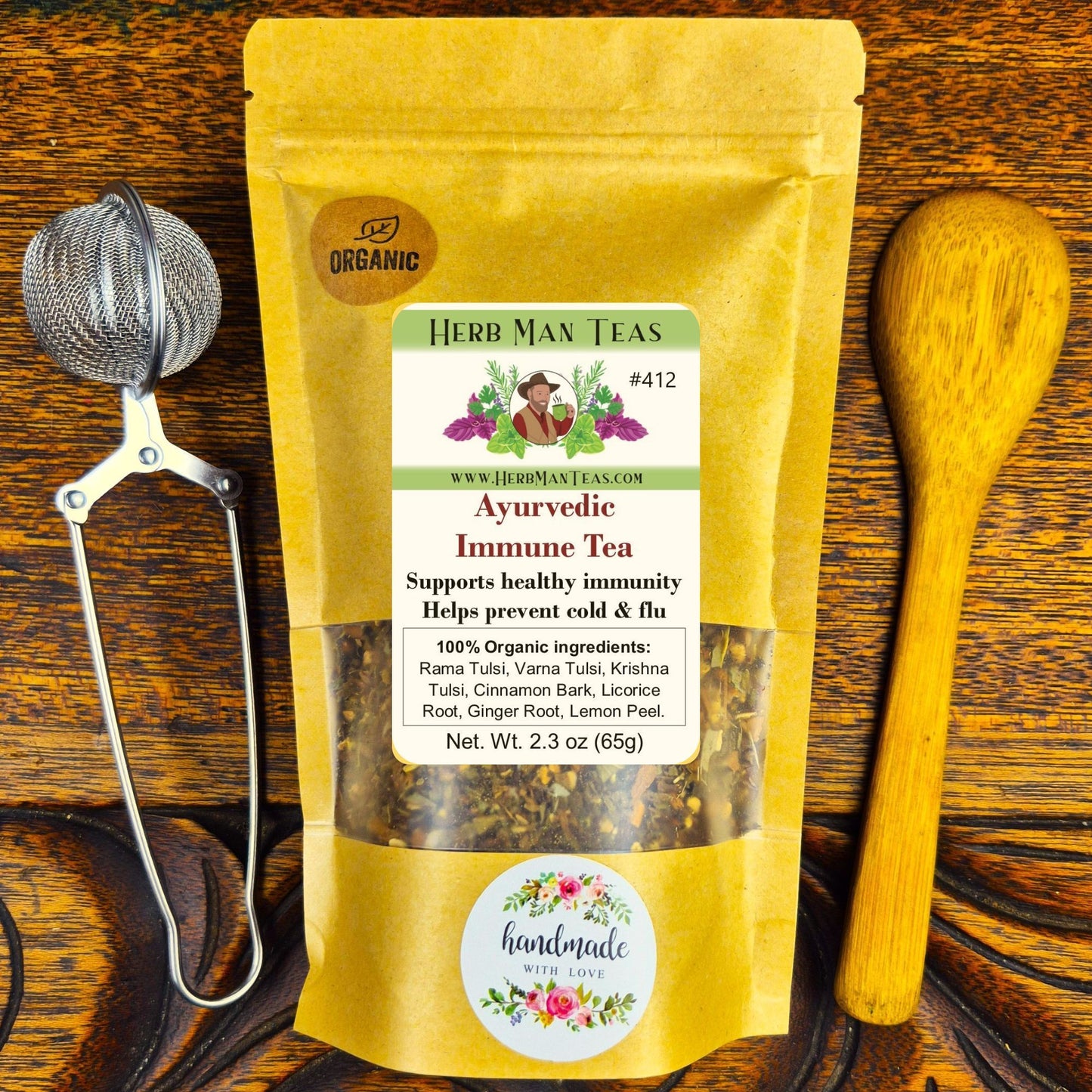 IMMUNE TEA - Ayurvedic version