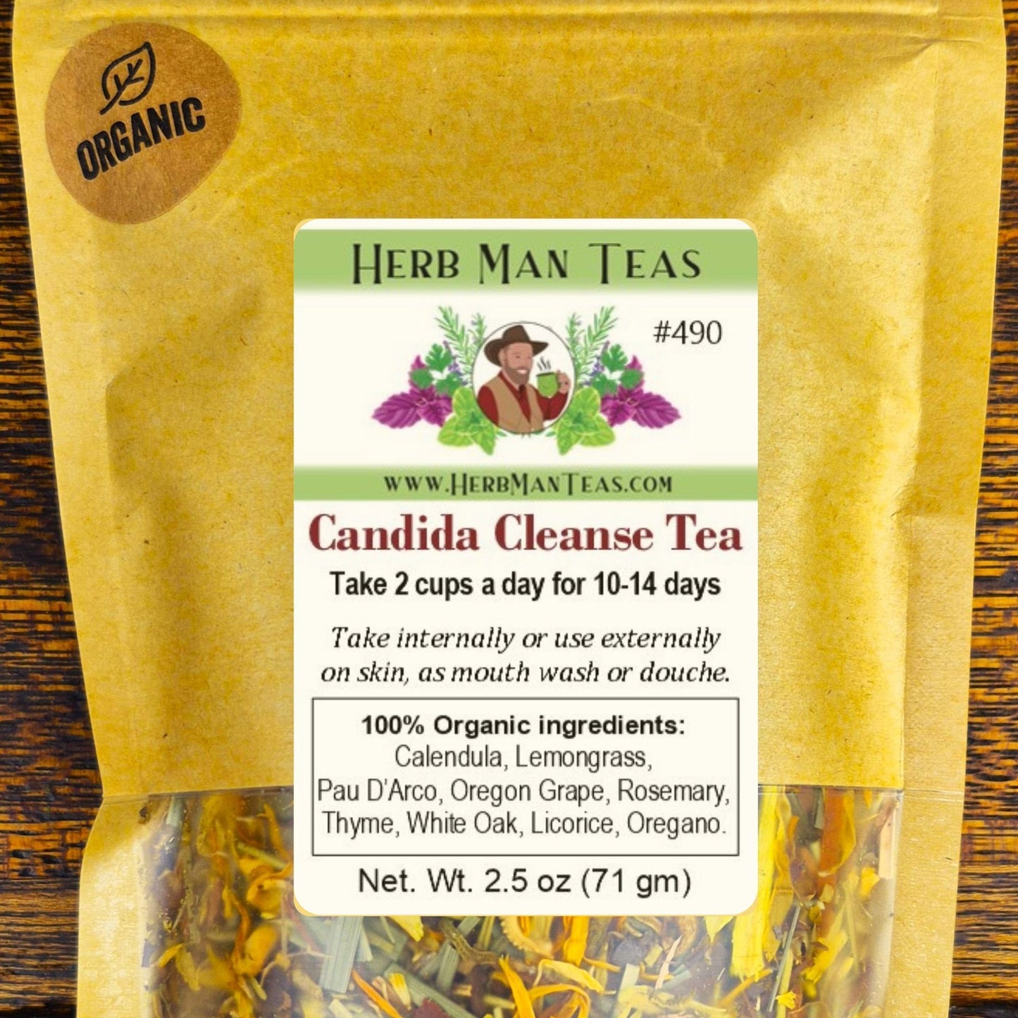 CANDIDA CLEANSE TEA