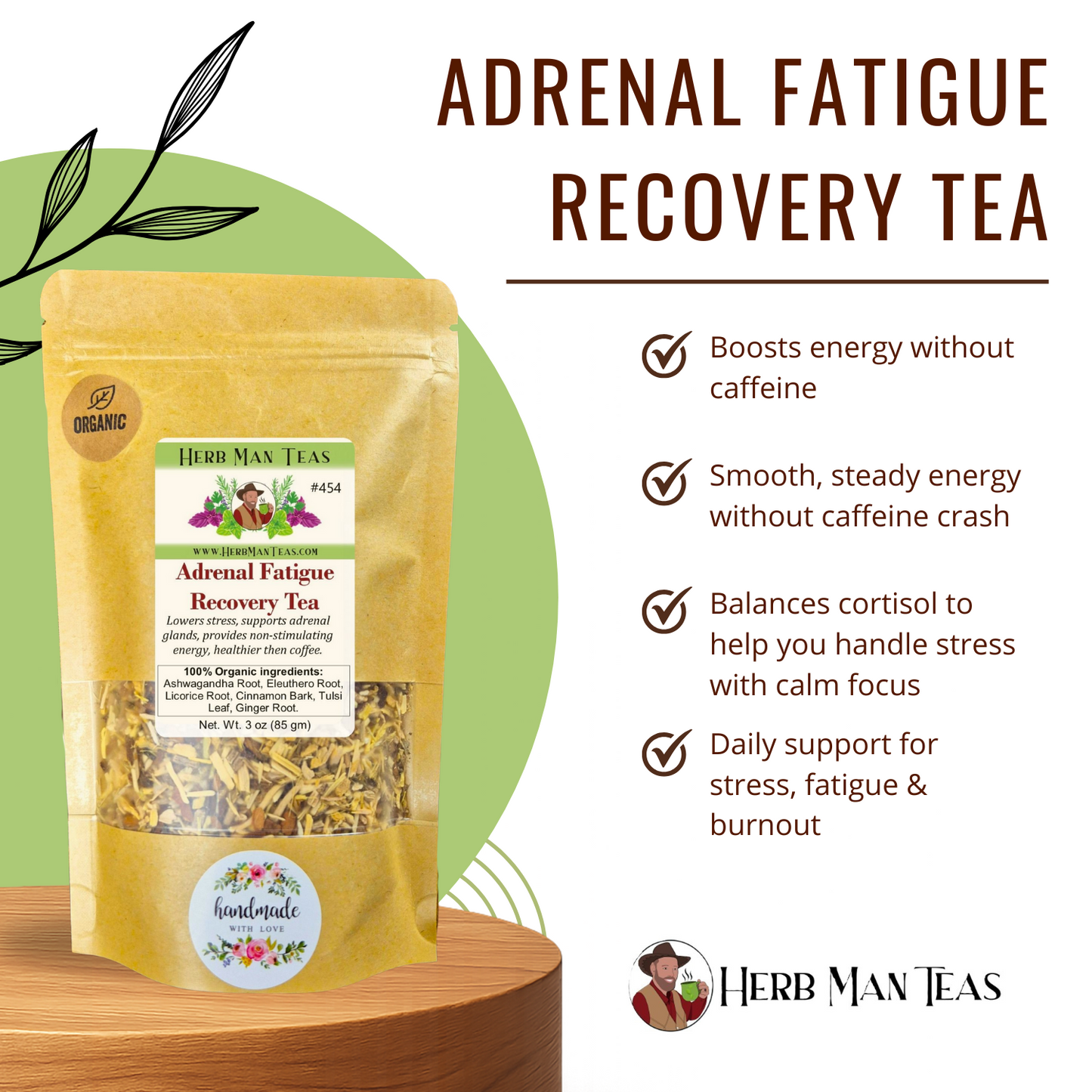 ADRENAL FATIGUE RECOVERY TEA
