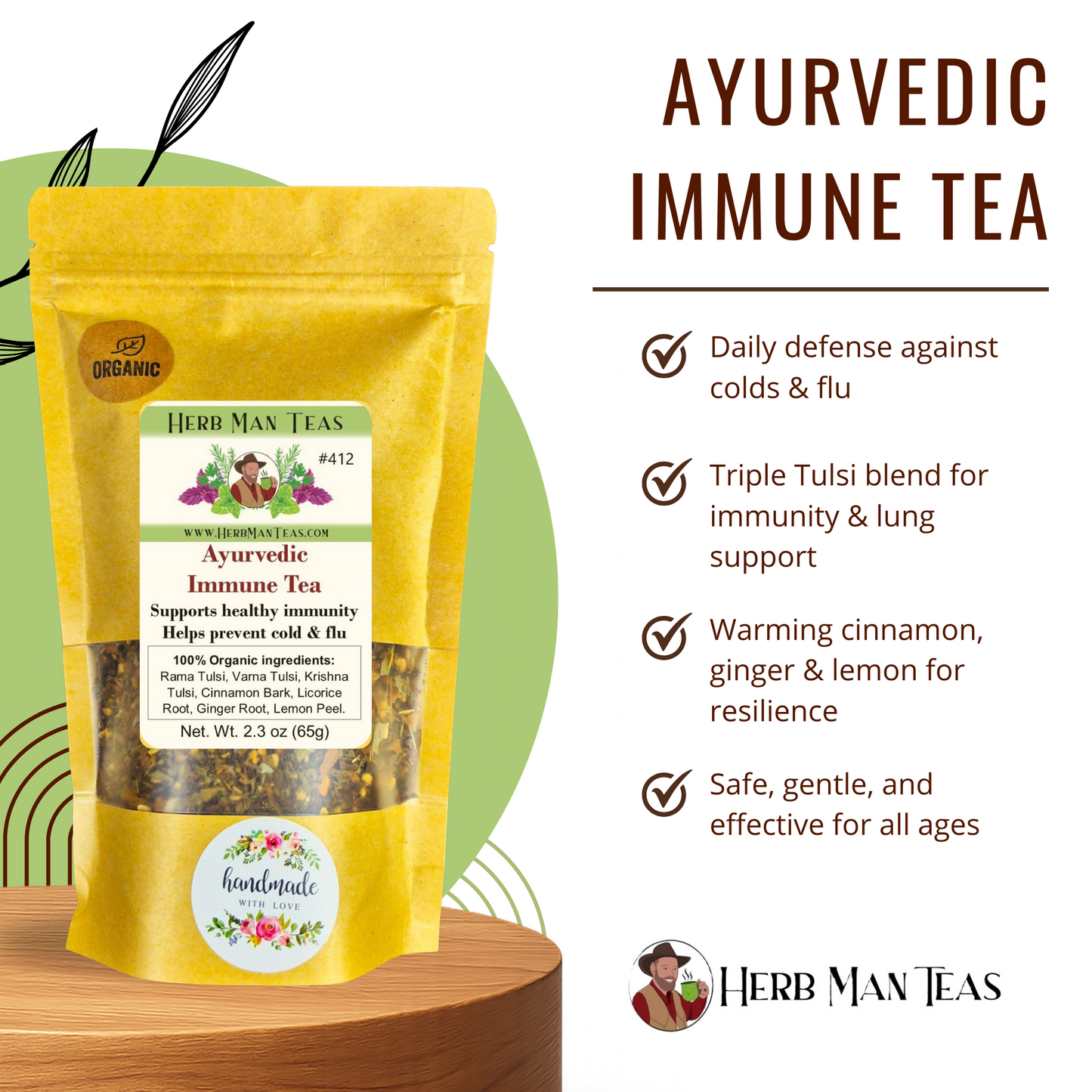 IMMUNE TEA - Ayurvedic version