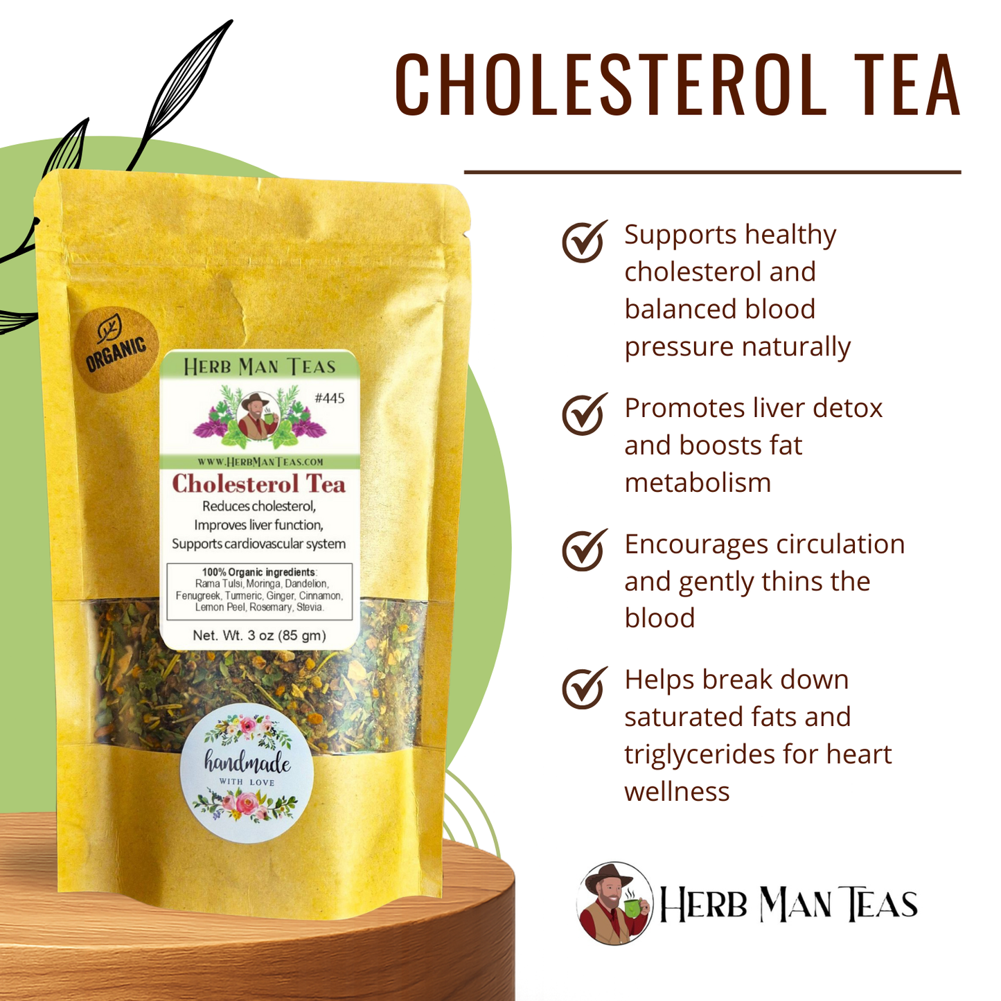 CHOLESTEROL LOWERING TEA