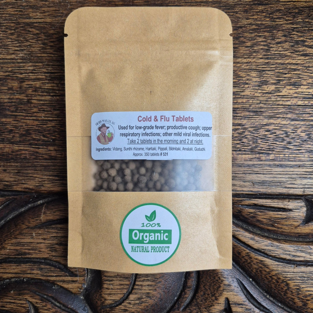 COLD and FLU TABS - Herb Man Teas