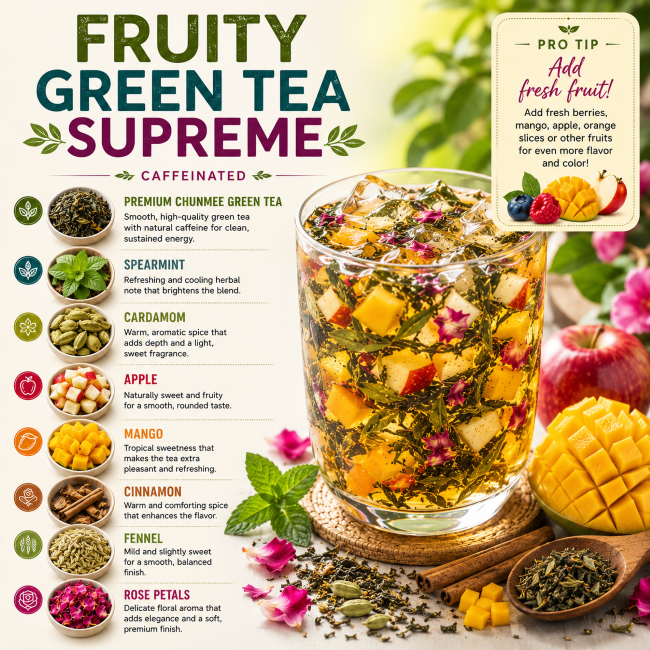FRUITY GREEN TEA SUPREME