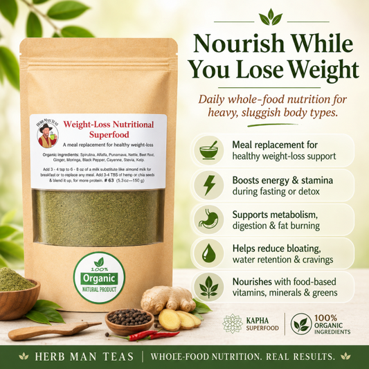 NUTRITIONAL SUPER FOOD POWDER - Kapha Balancing Version