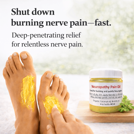 Neuropathy Pain Oil - Herb Man Teas