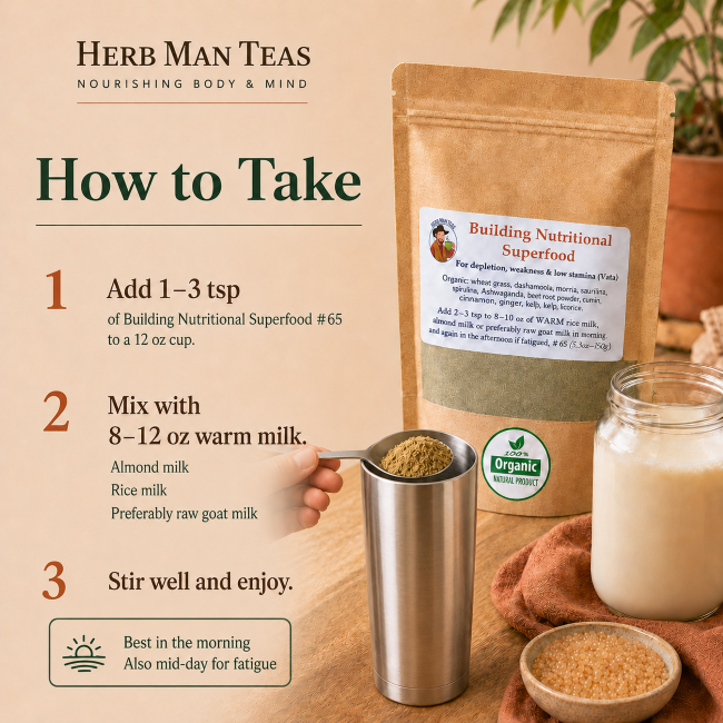 NUTRITIONAL SUPER FOOD POWDER - Vata Balancing Version