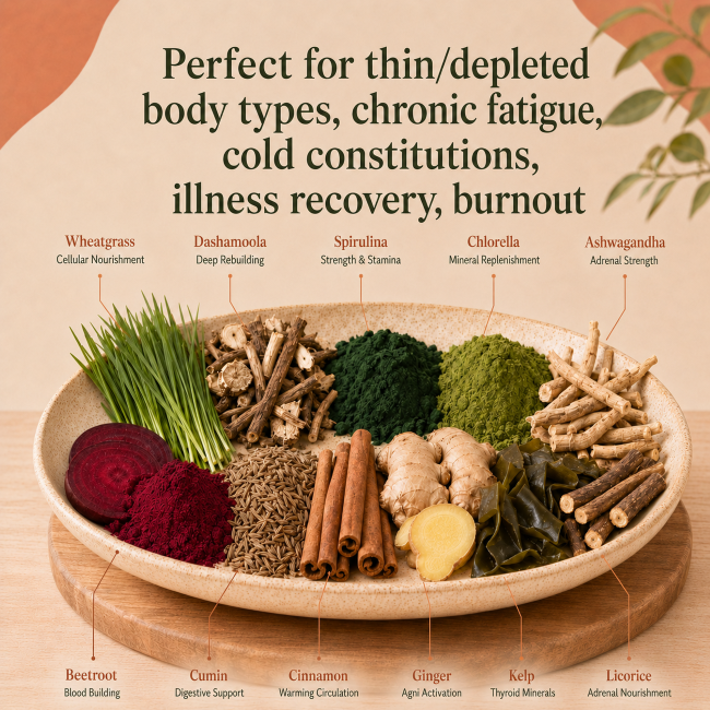 NUTRITIONAL SUPER FOOD POWDER - Vata Balancing Version