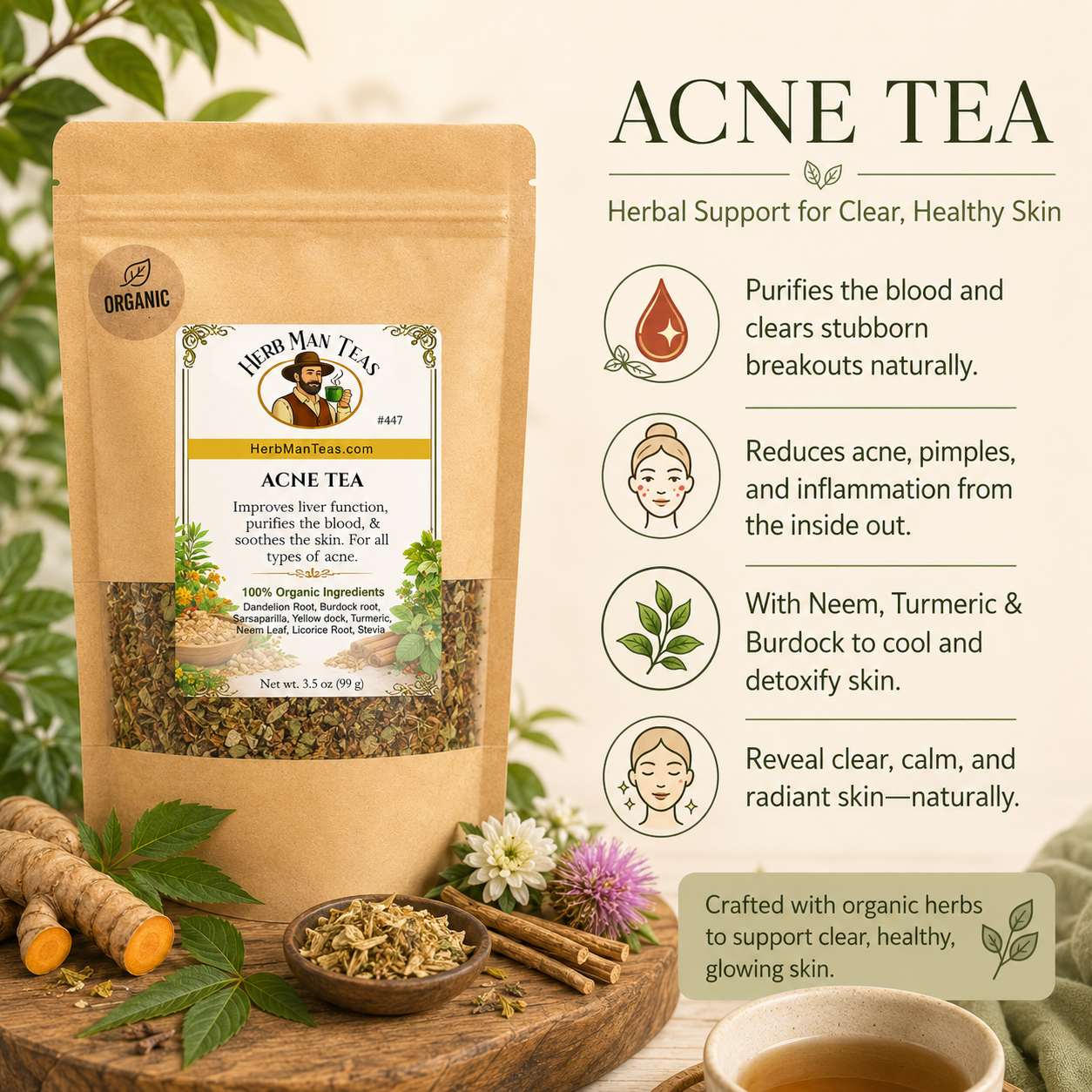 ACNE TEA