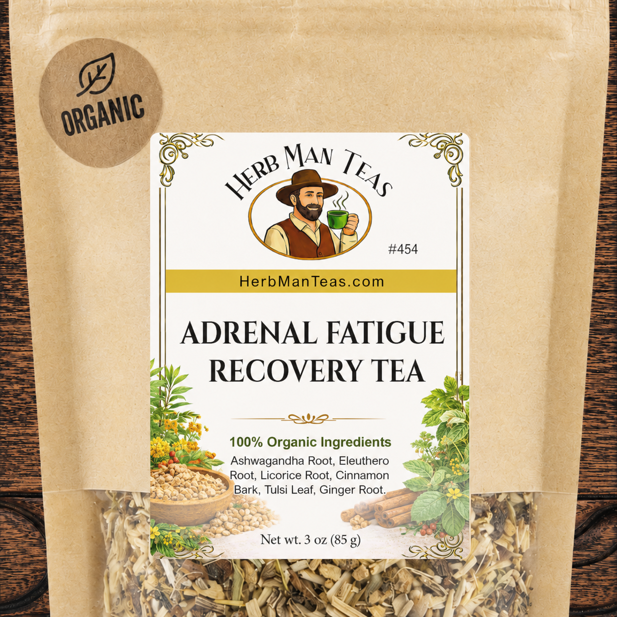 ADRENAL FATIGUE RECOVERY TEA