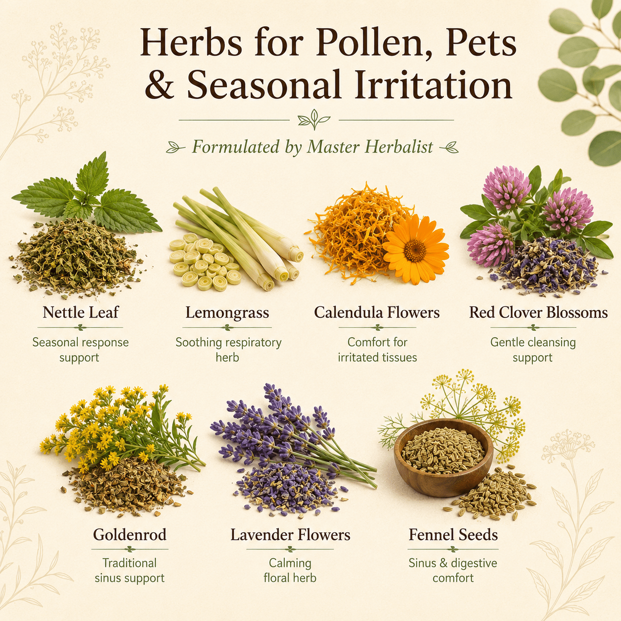 ALLERGY TEA - Herb Man Teas