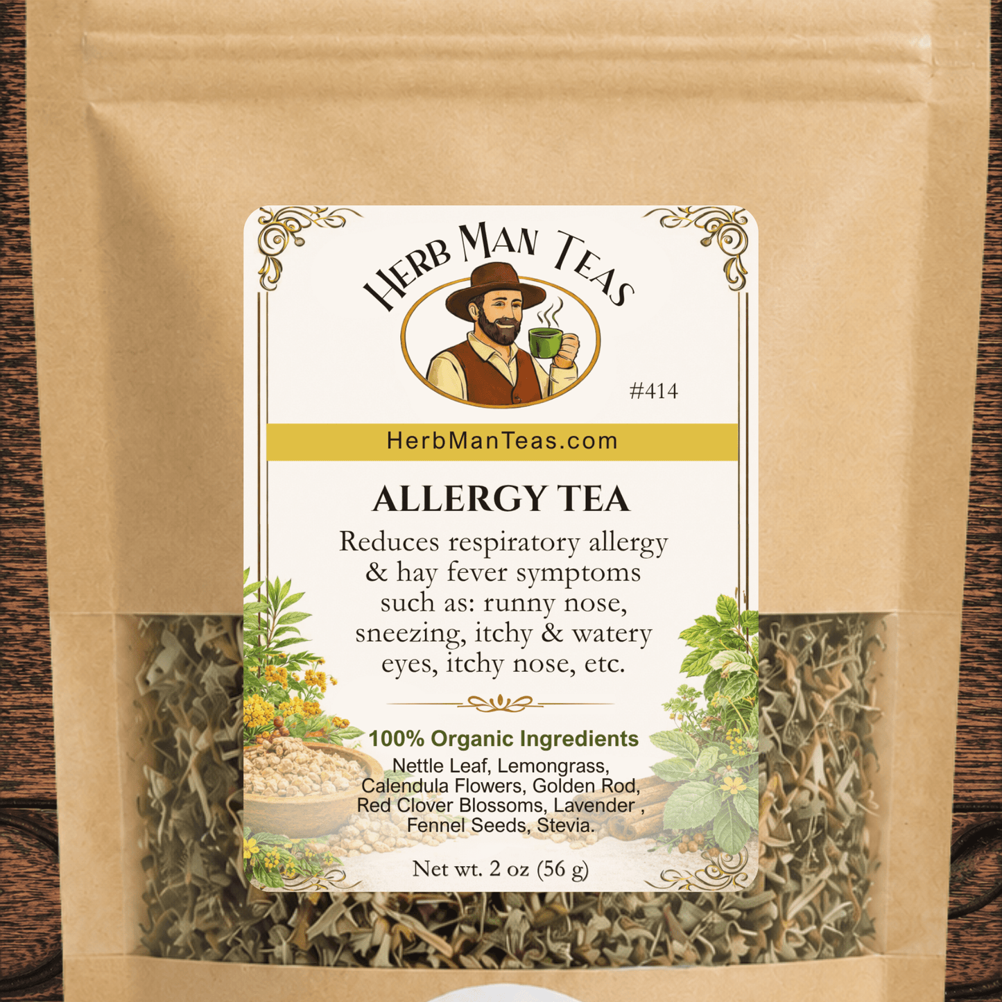 ALLERGY TEA - Herb Man Teas