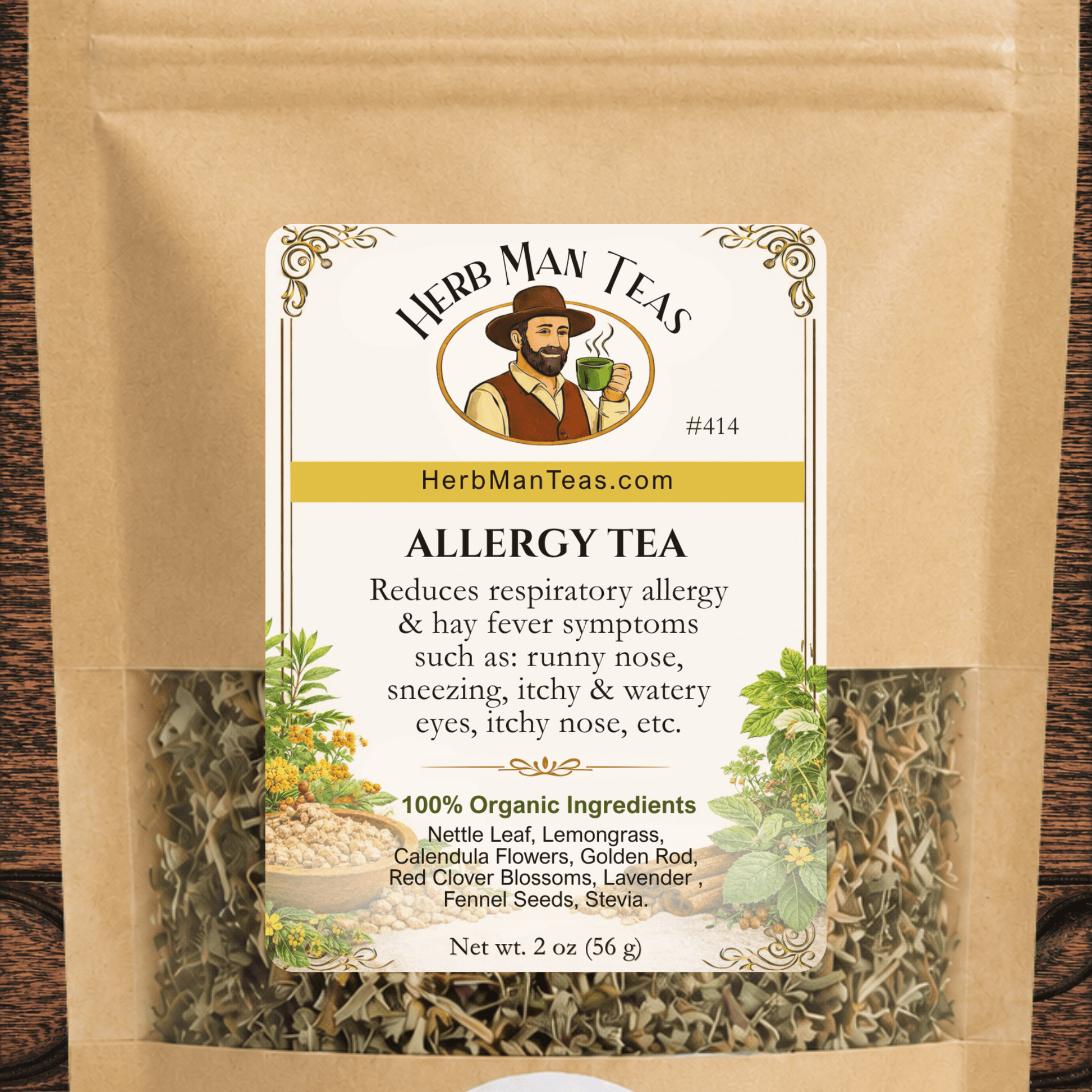 ALLERGY TEA - Herb Man Teas