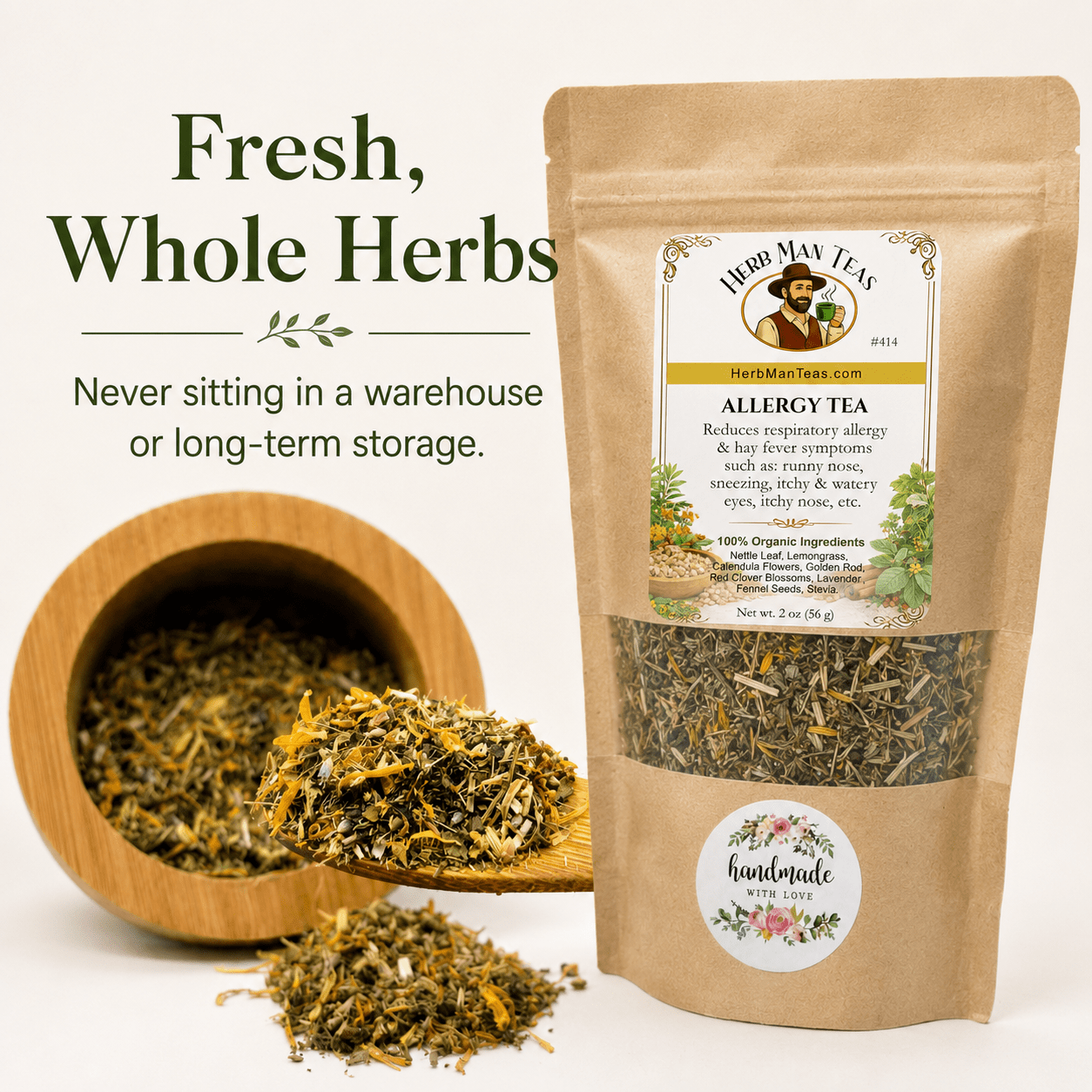 ALLERGY TEA - Herb Man Teas