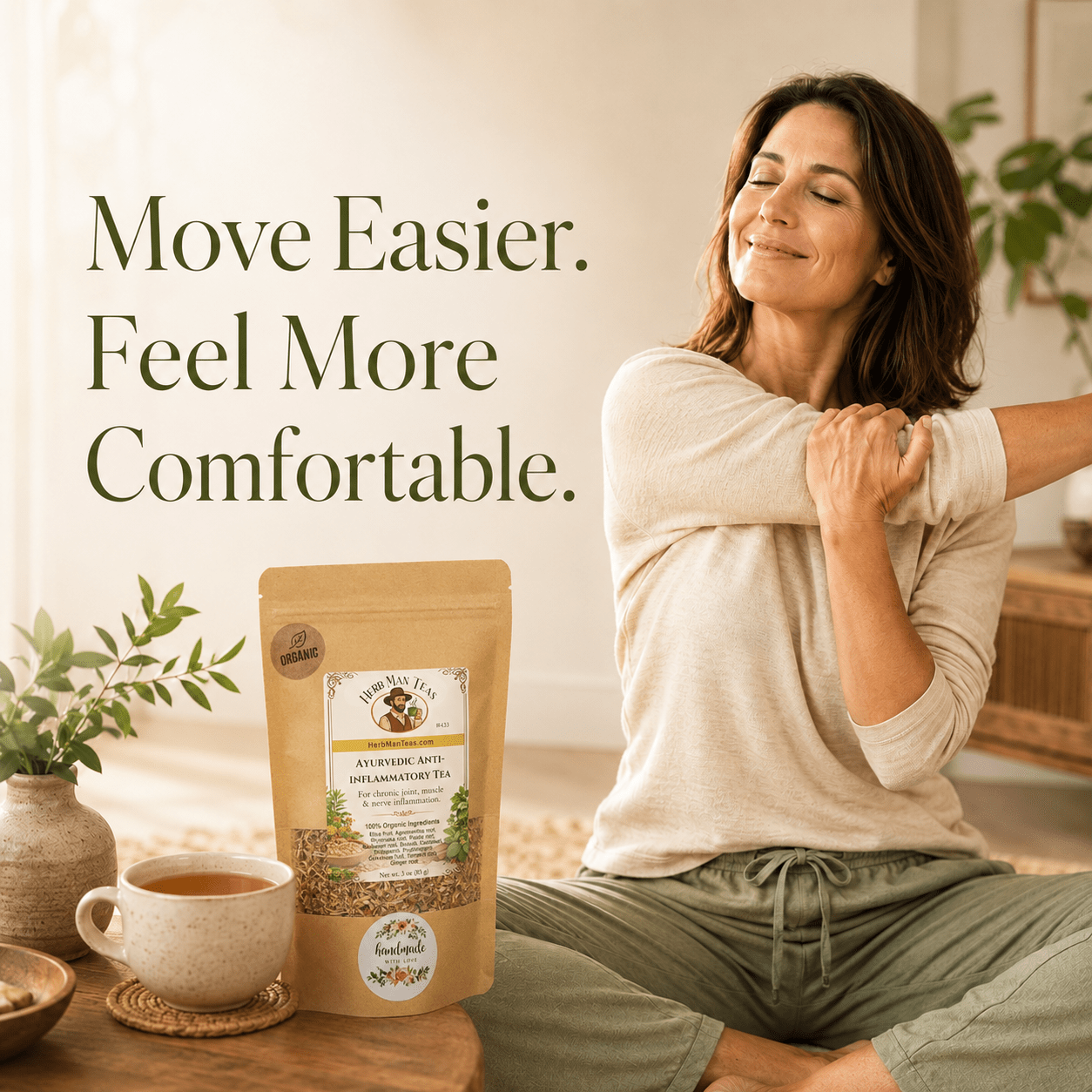 ANTI-INFLAMMATORY TEA - Herb Man Teas