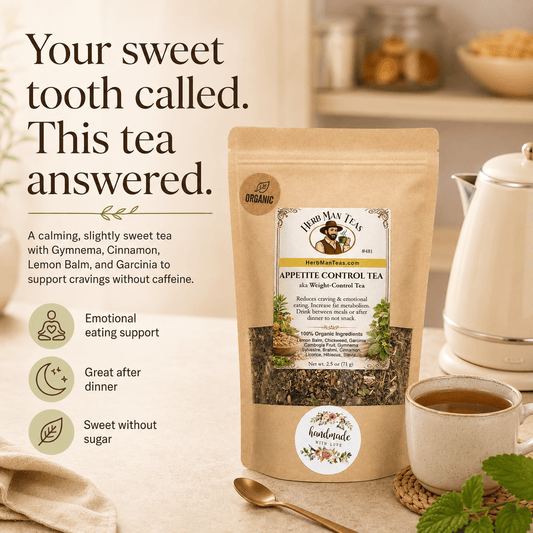 APPETITE CONTROL TEA - Herb Man Teas