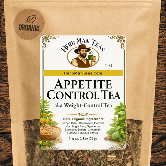 APPETITE CONTROL TEA - Herb Man Teas